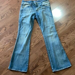 Mavi boot cut super low rise flare jeans